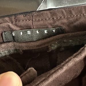 Italian chino pants.  28” inseam.  Side pockets and slip in back pockets.